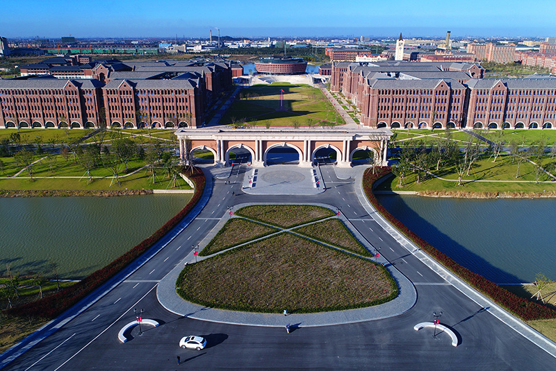浙江大学国际联合学院（海宁国际校区）南入口桥梁工程（嘉兴市标化工程）